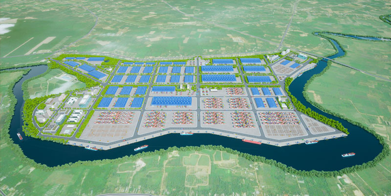 Tây Ninh duyệt quy hoạch 1/500 khu cảng 260 ha giáp TP.HCM, Bình Dương
