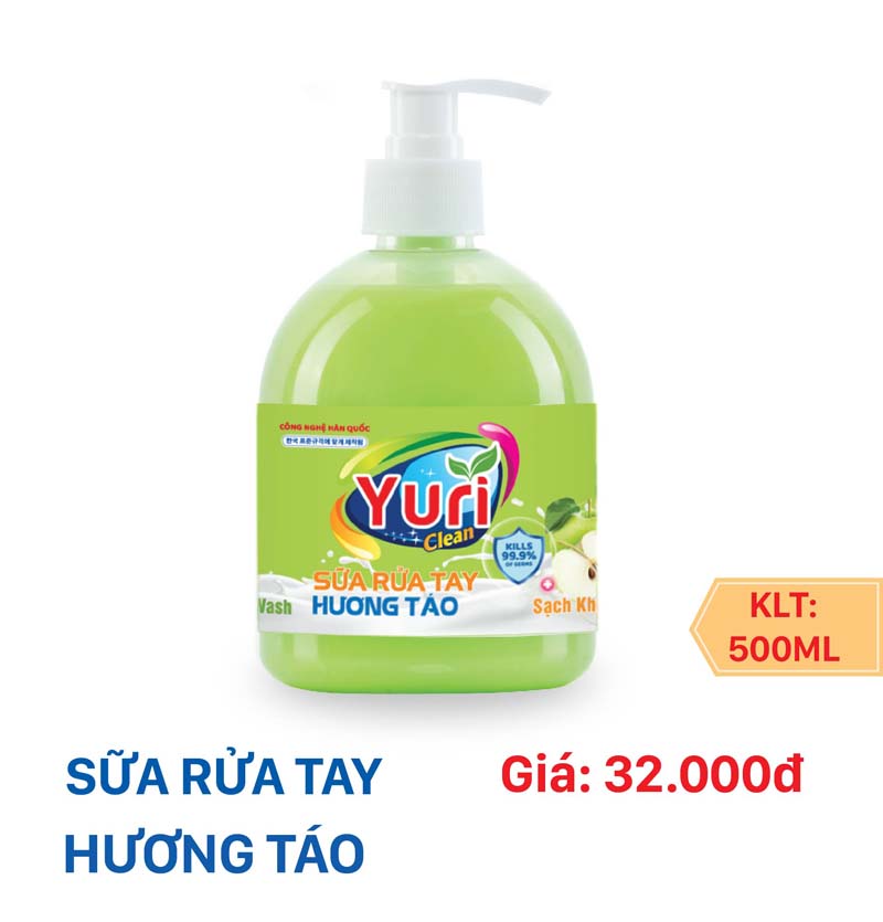 NƯỚC RỬA TAY YURI 