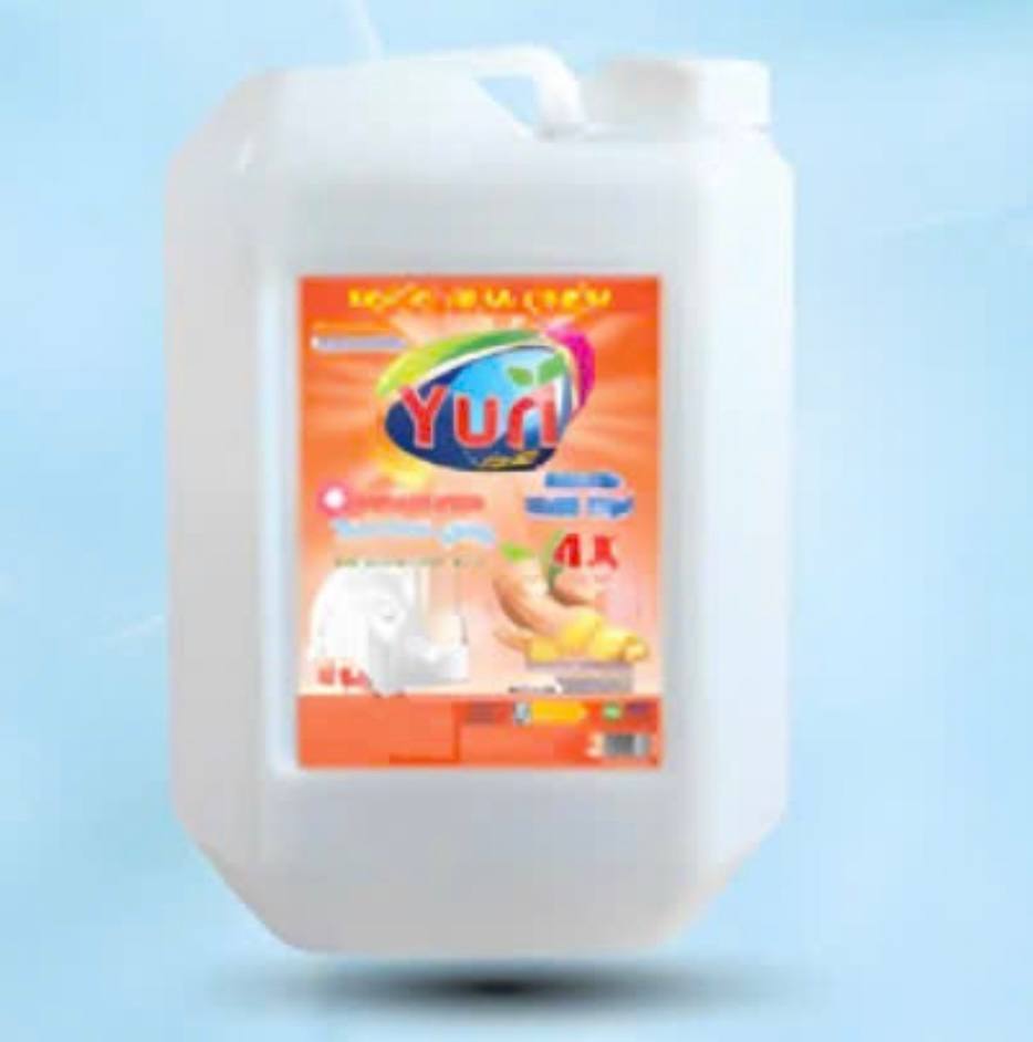 NƯỚC RỬA CHÉN YURI 4X - 10 KG