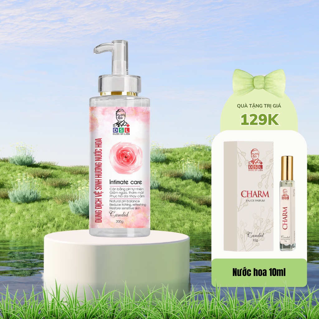 Dung Dịch Vệ Sinh Hương Nước Hoa (kèm quà tặng)